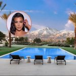 Kourtney Kardashian Palm Springs house