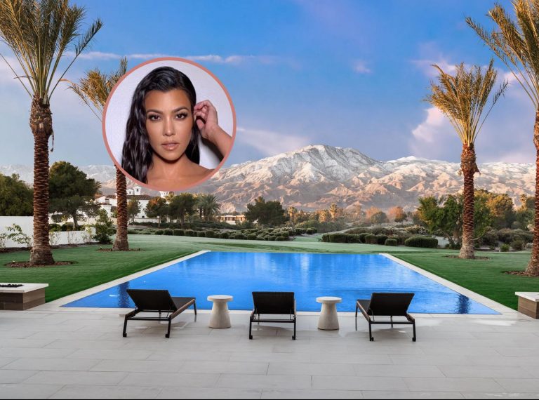 Kourtney Kardashian Palm Springs house